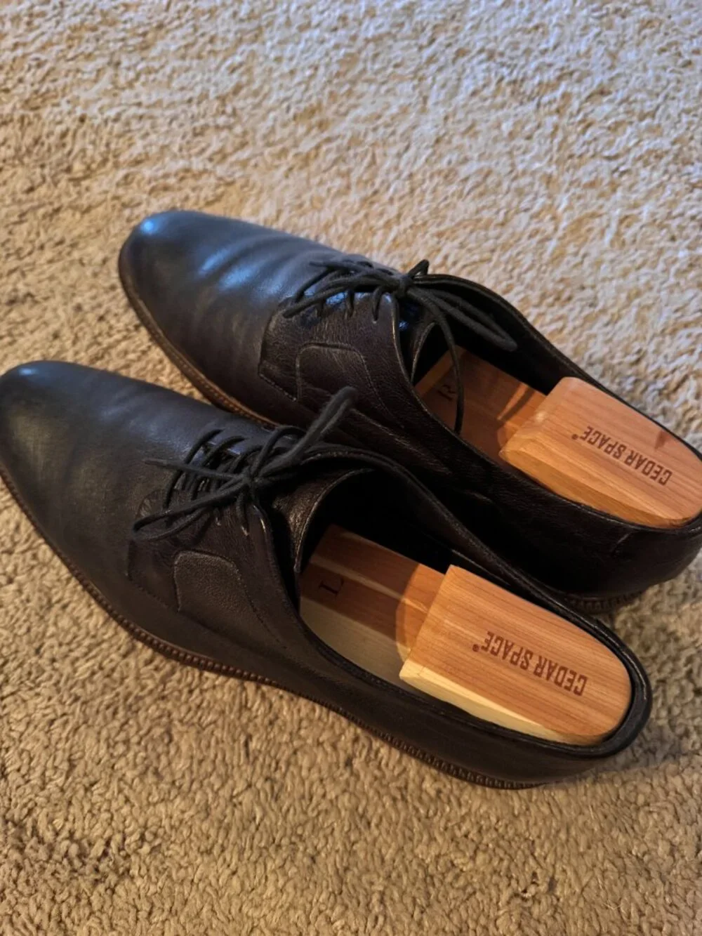 Cole Haan Blue Whole Cut Oxfords - Size 11